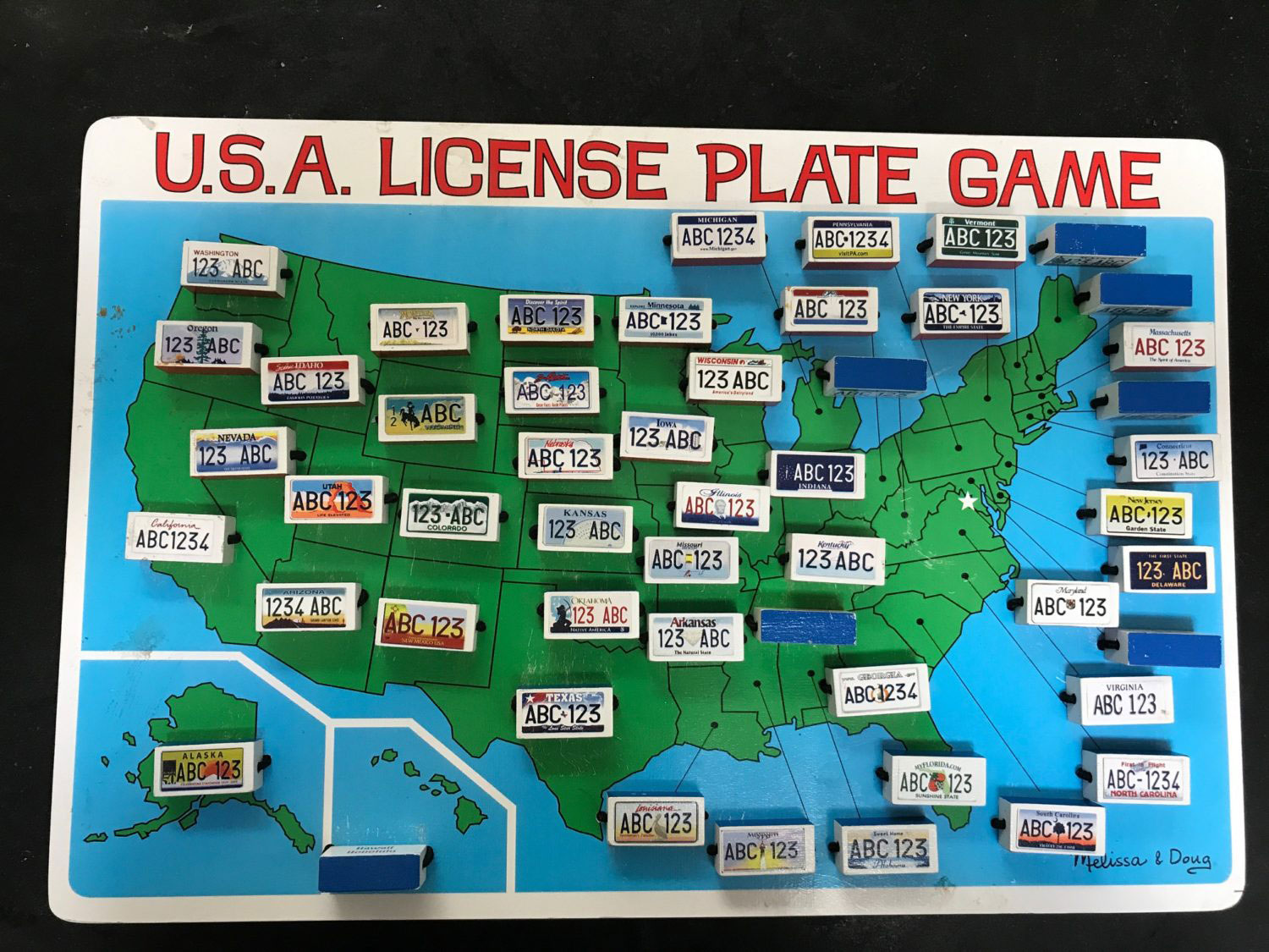 Learning Geography From License Plates