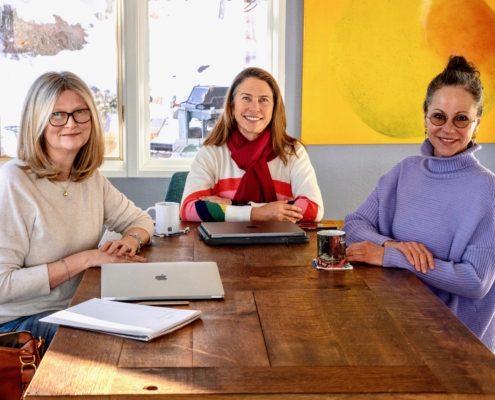 Angela Heisten, Annika Paradise and Julie Frieder