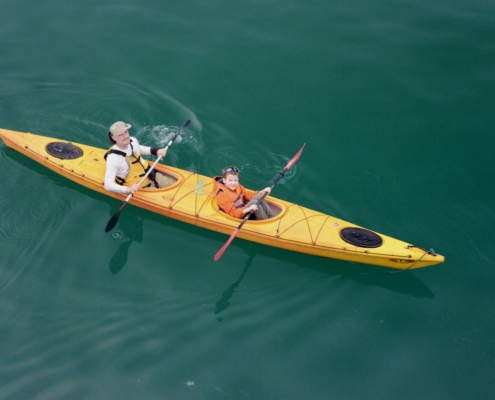 kayaking Alaska