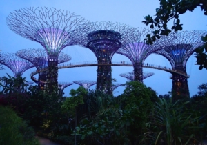 Singapore skyline, worldschooling destinations