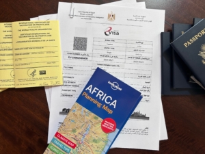 family safari, Masai Mara, Ol Pejetera, world schooling, road schooling, roadschooling, forms, passports, visas, Africa, guidebook