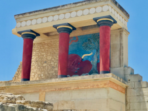 King Minos palace on Crete, destination inspiration Greece