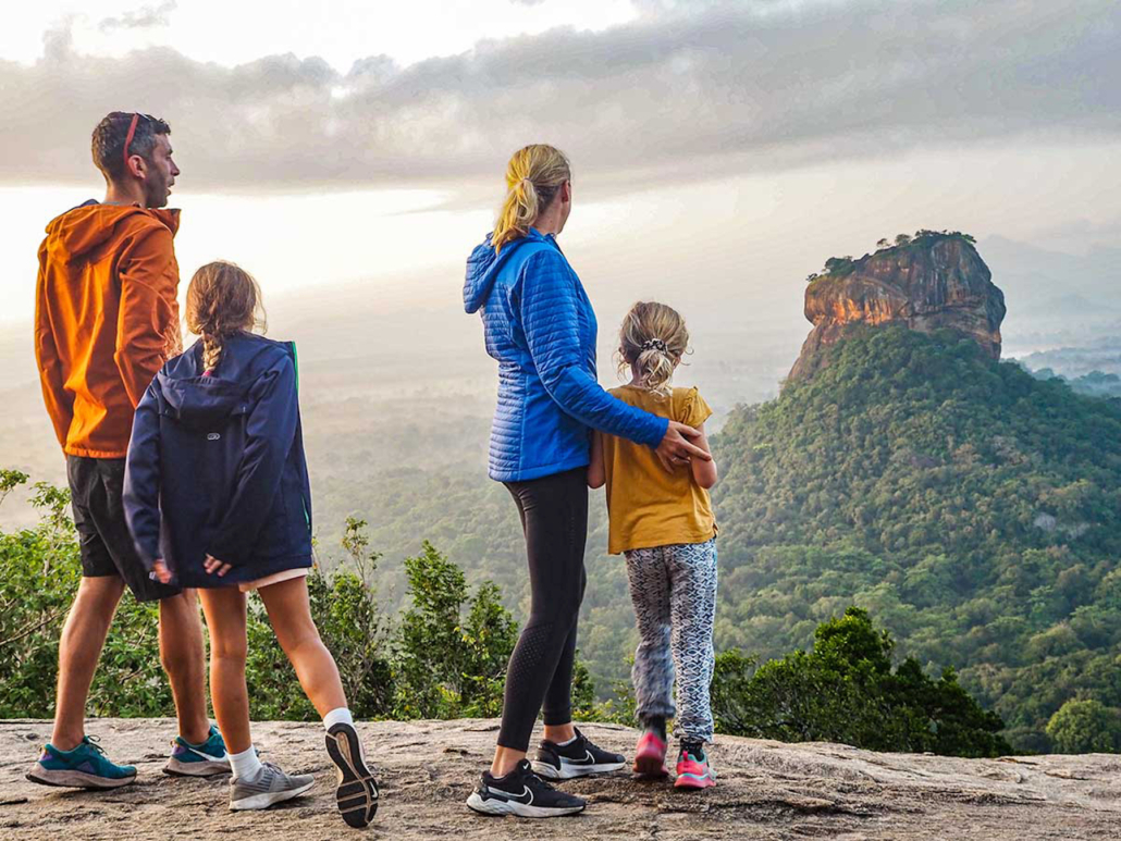 family travel Sri Lanka, Sigiriya Rock