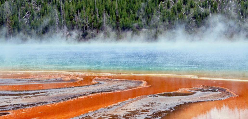 grand prismatic spring, family travel Yellowstone