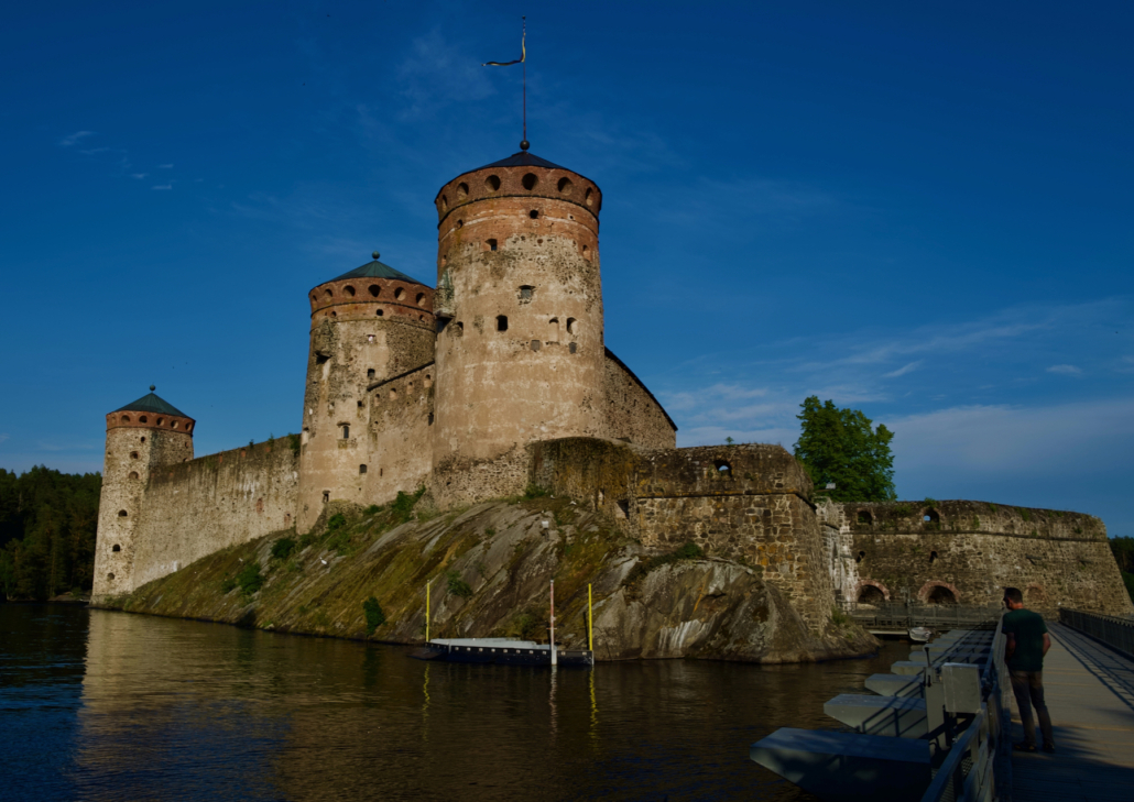 Castle in Finland; family travel Finland